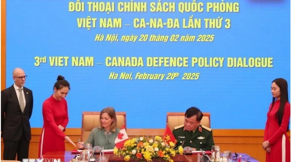 Hợp tác quốc phòng tiếp tục là điểm sáng trong quan hệ song phương Việt Nam - Canada