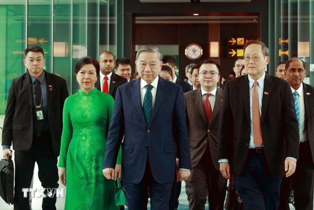 Tổng Bí thư Tô Lâm kết thúc tốt đẹp chuyến thăm chính thức Cộng hòa Singapore