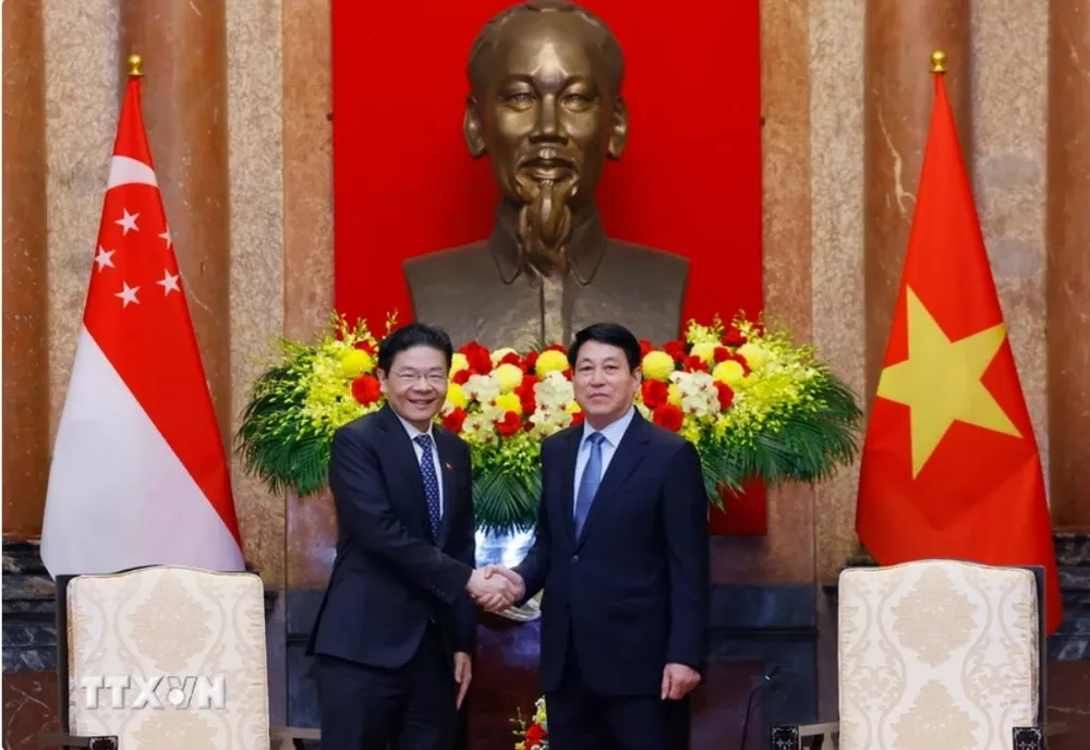 Đưa quan hệ Việt Nam - Singapore phát triển mạnh mẽ trong thời gian tới