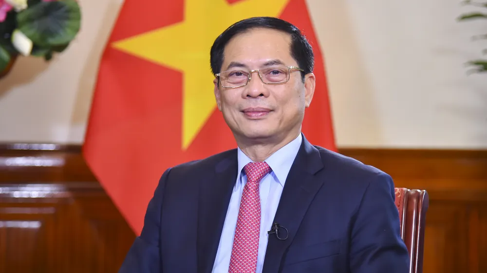 Ủy viên Trung ương Đảng, Phó Thủ tướng Chính phủ, Bộ trưởng Ngoại giao Bùi Thanh Sơn. Ảnh: Bộ Ngoại giao Ngoại giao Việt Nam đóng góp vào giải phóng miền Nam, thống nhất đất nước - Những bài học lịch sử còn nguyên giá trị
