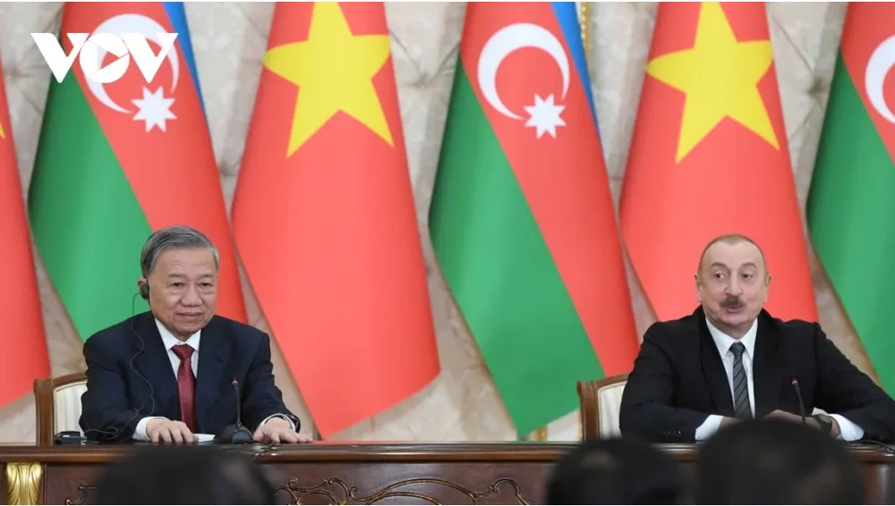 Tổng Bí thư Tô Lâm hội đàm với Tổng thống Azerbaijan Ilham Aliyev