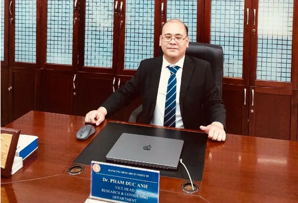 Ông Phạm Đức Anh - Tiến sỹ ngành Kinh tế, Tài chính – Ngân hàng, Học viện Ngân hàng Hà Nội - Ảnh: NVCC Chuyên gia cho rằng việc thành lập sàn giao dịch vàng mang lại rất nhiều lợi ích cho Nhà nước, doanh nghiệp và người dân