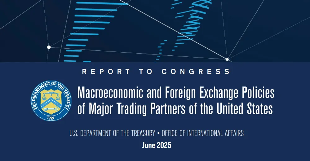 Báo cáo mới nhất của Bộ Tài chính Mỹ. Nguồn: US Treasury 0606baocao.jpg