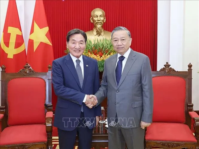 Tổng Bí thư Tô Lâm tiếp ông Park Chang Dal, Đặc phái viên của Tổng thống Hàn Quốc Lee Jae Myung