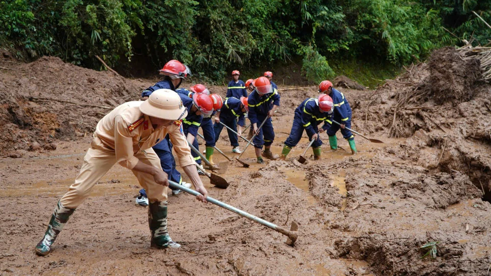 Công an Điện Biên sẵn sàng ứng phó với bão và hoàn lưu bão số 5