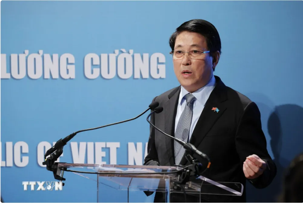 Chủ tịch nước Lương Cường gặp mặt các cựu chiến binh Việt Nam-Hoa Kỳ