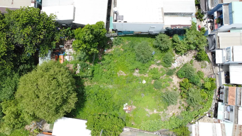 Hiện trạng di tích khảo cổ học cấp quốc gia Lò gốm Hưng Lợi, Quận 8, TP.HCM. ẢNH: DI LINH