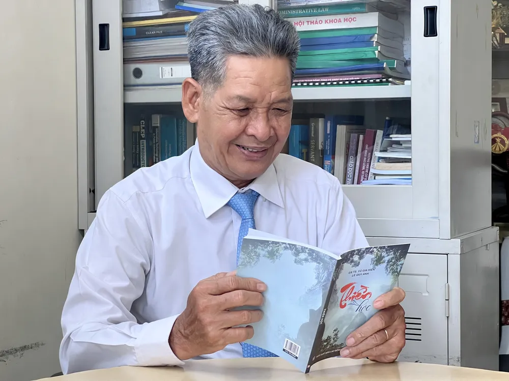 GS.TS Vũ Gia Hiền- Giám đốc Trung tâm nghiên cứu và Ứng dụng văn hoá Du lịch mong muốn Nhà nước cần phải đầu tư nhiều hơn vào đội ngũ bảo tồn. ẢNH: NHẬT DIỄM