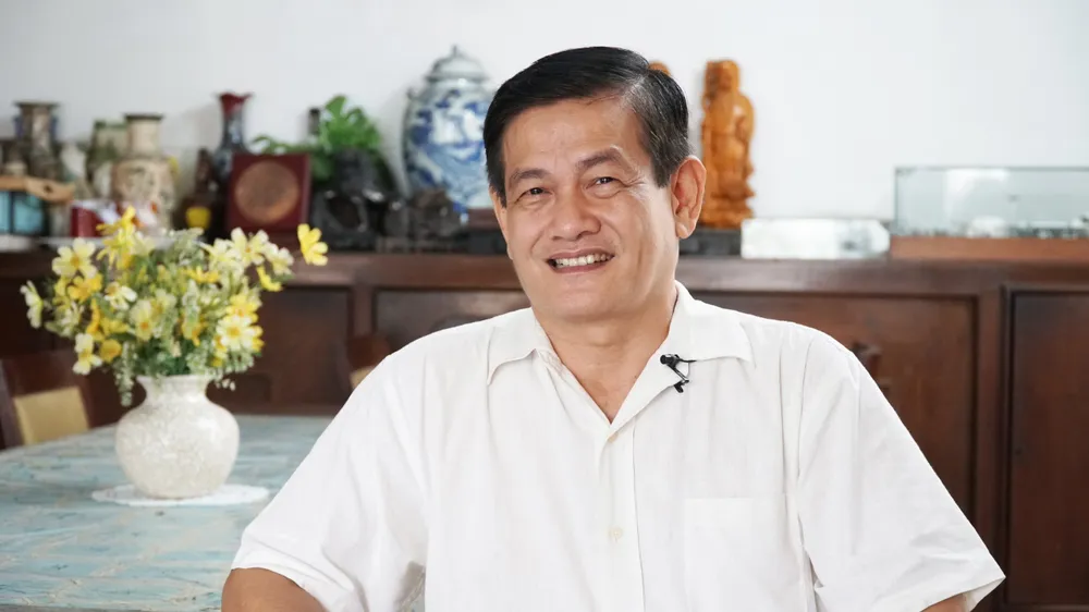 Tiến sĩ khoa học, Kiến trúc sư Ngô Viết Nam Sơn. ẢNH: NGUYỄN TIẾN