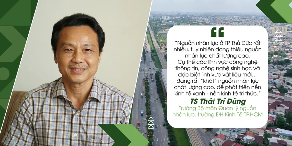 GIẢM TẢI CHO TP THỦ ĐỨC - Bài 3: Để hết ‘khát’ nhân lực chất lượng cao ảnh 5