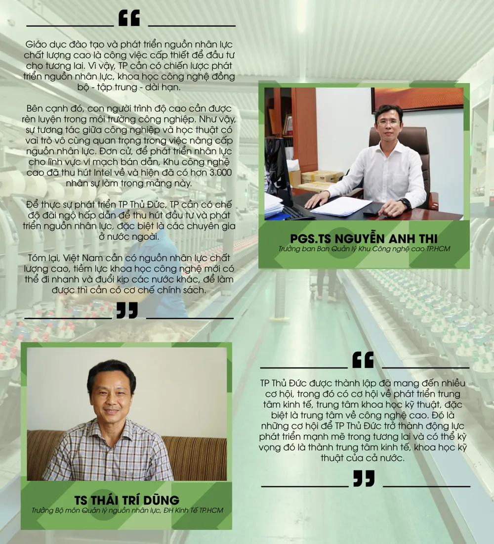 GIẢM TẢI CHO TP THỦ ĐỨC - Bài 3: Để hết ‘khát’ nhân lực chất lượng cao ảnh 17