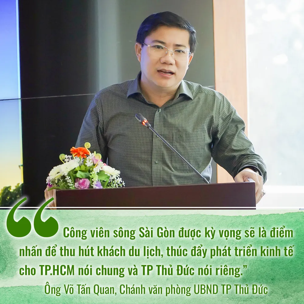 công viên bờ sông Sài Gòn