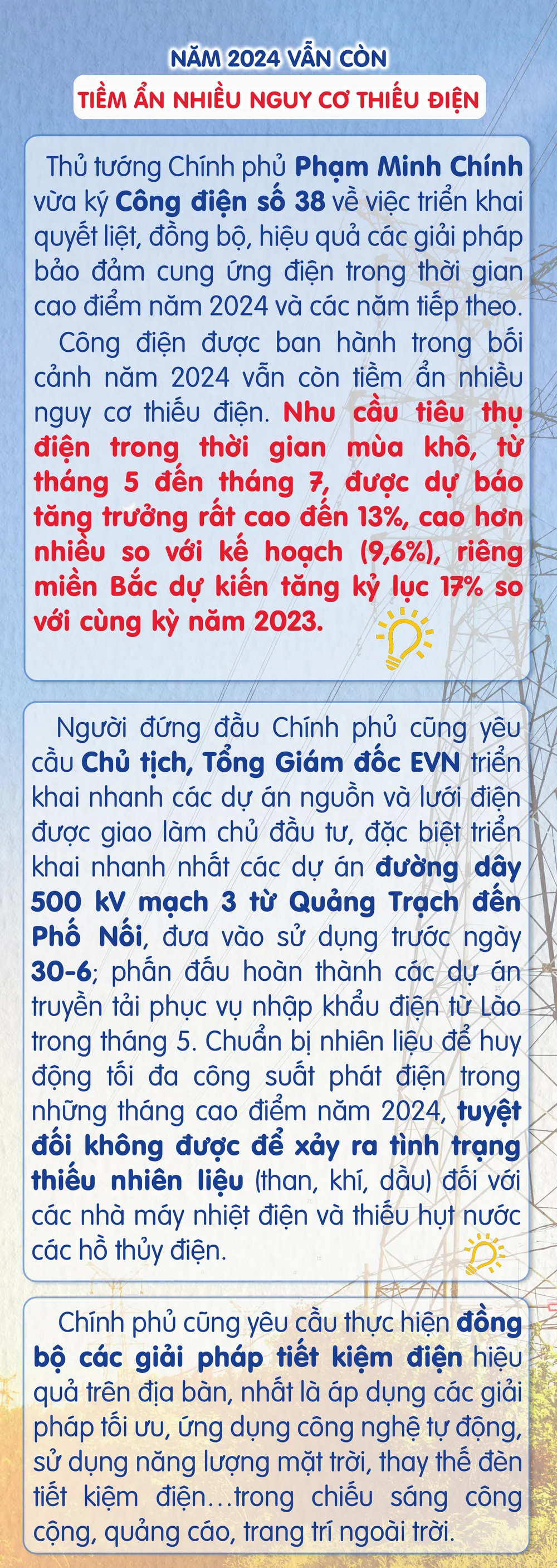 Toàn dân tiết kiệm điện