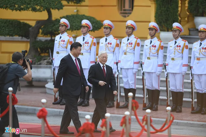 Lễ đón chính thức Chủ tịch Trung Quốc Tập Cận Bình ảnh 2