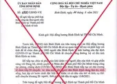 Giả văn bản UBND tỉnh Bình Định đón dân bằng 50 chuyến ô tô
