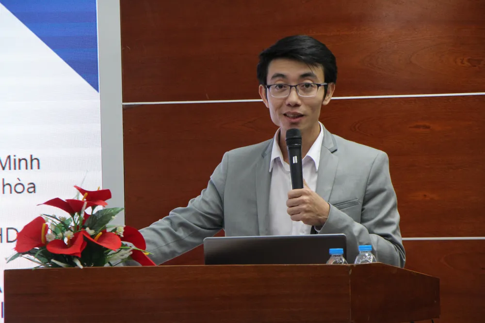TS Nguyễn Thái Cường - Diễn giả của buổi hội thảo.