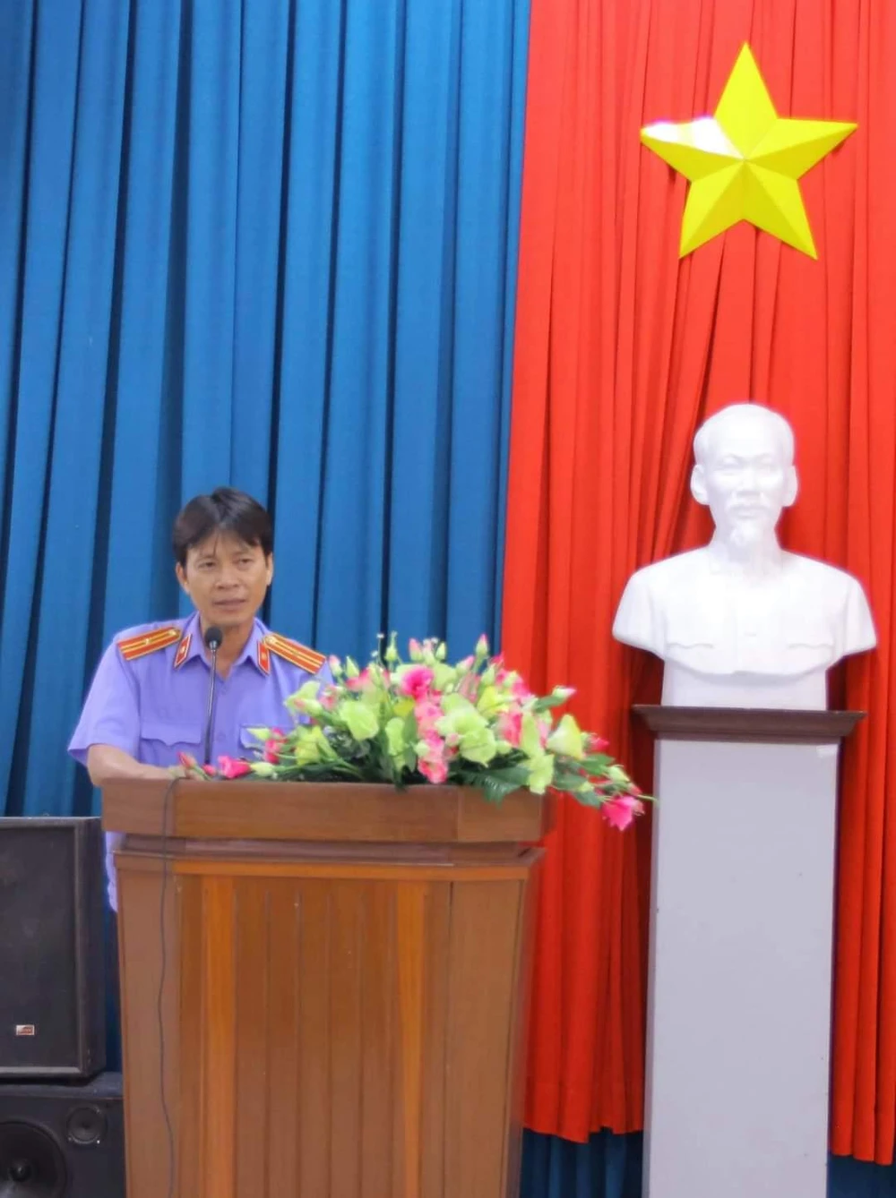 Thạc sĩ Võ Văn Tài, Phó trưởng Khoa Kiểm sát hình sự Trường Đào tạo bồi dưỡng nghiệp vụ kiểm sát tại TP.HCM. Ảnh: MC