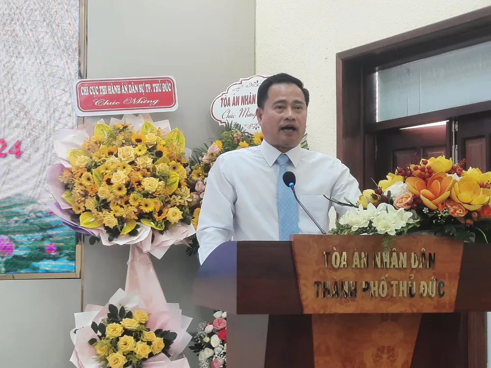 Tòa TP Thủ Đức giải quyết án hình sự đạt 100%, dẫn đầu cả nước về xét xử trực tuyến ảnh 2 chanh-an-tand-tphcm-le-thanh-phong.jpg