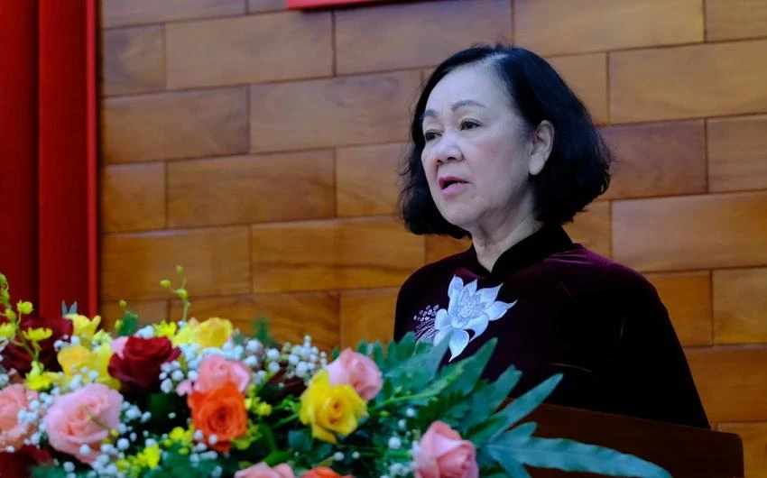 Ban Chấp hành Trung ương Đảng đồng ý để bà Trương Thị Mai thôi các chức vụ. Ảnh: VT đại biểu Quốc hội