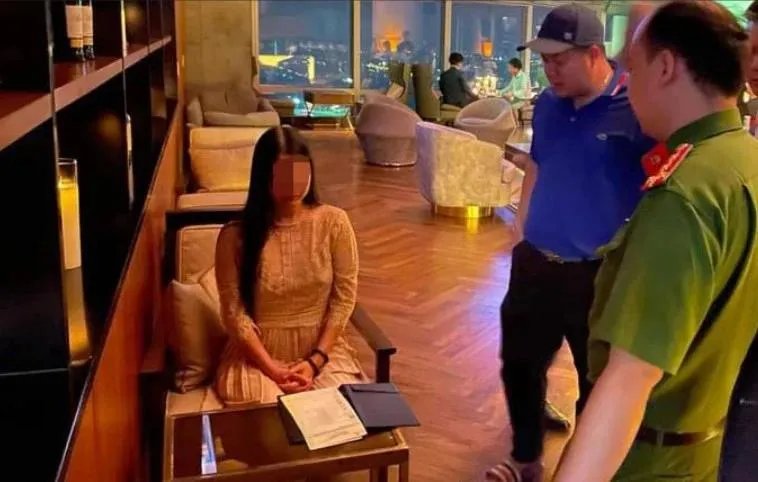 Quản lý nhà hàng cho biết cô gái ăn hết hơn 11 triệu đồng. Ảnh CTV cô gái
