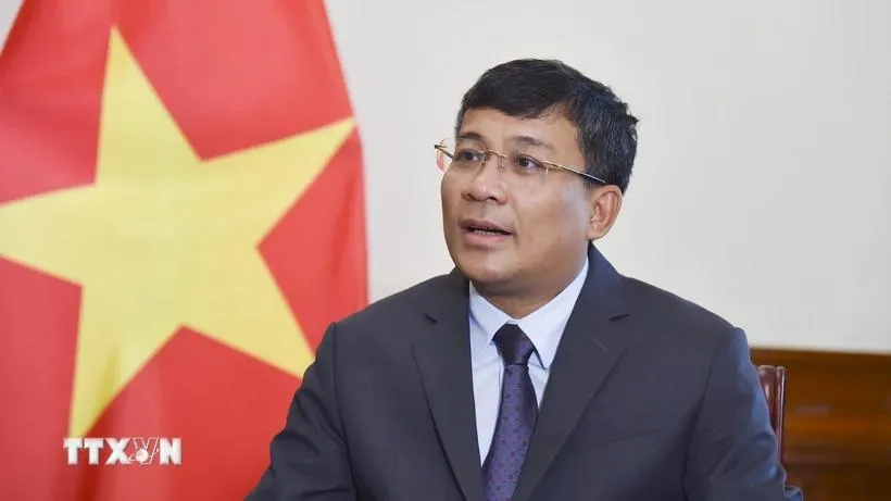 Thứ trưởng Thường trực Bộ Ngoại giao Nguyễn Minh Vũ. Ảnh: TTXVN Thứ trưởng Thường trực Bộ Ngoại giao