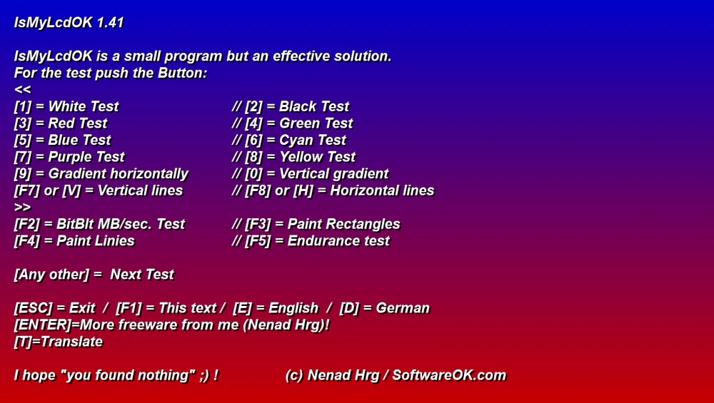 Kiểm tra điểm chết trên màn hình LCD ảnh 1