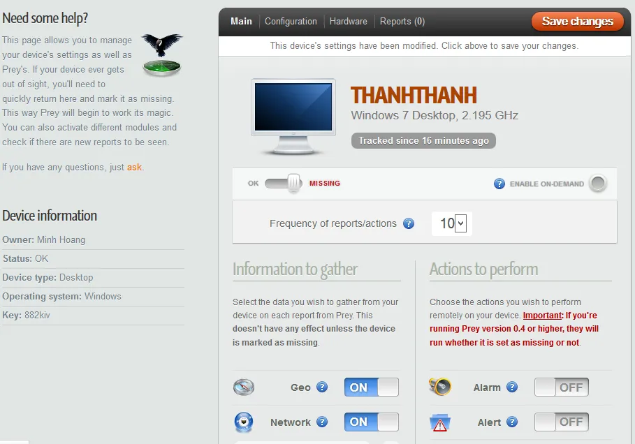 Làm thế nào để tìm lại laptop bị mất ảnh 4