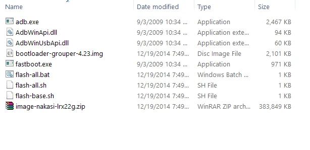 Cài đặt Android 5.0.2 cho Nexus đời cũ ảnh 1