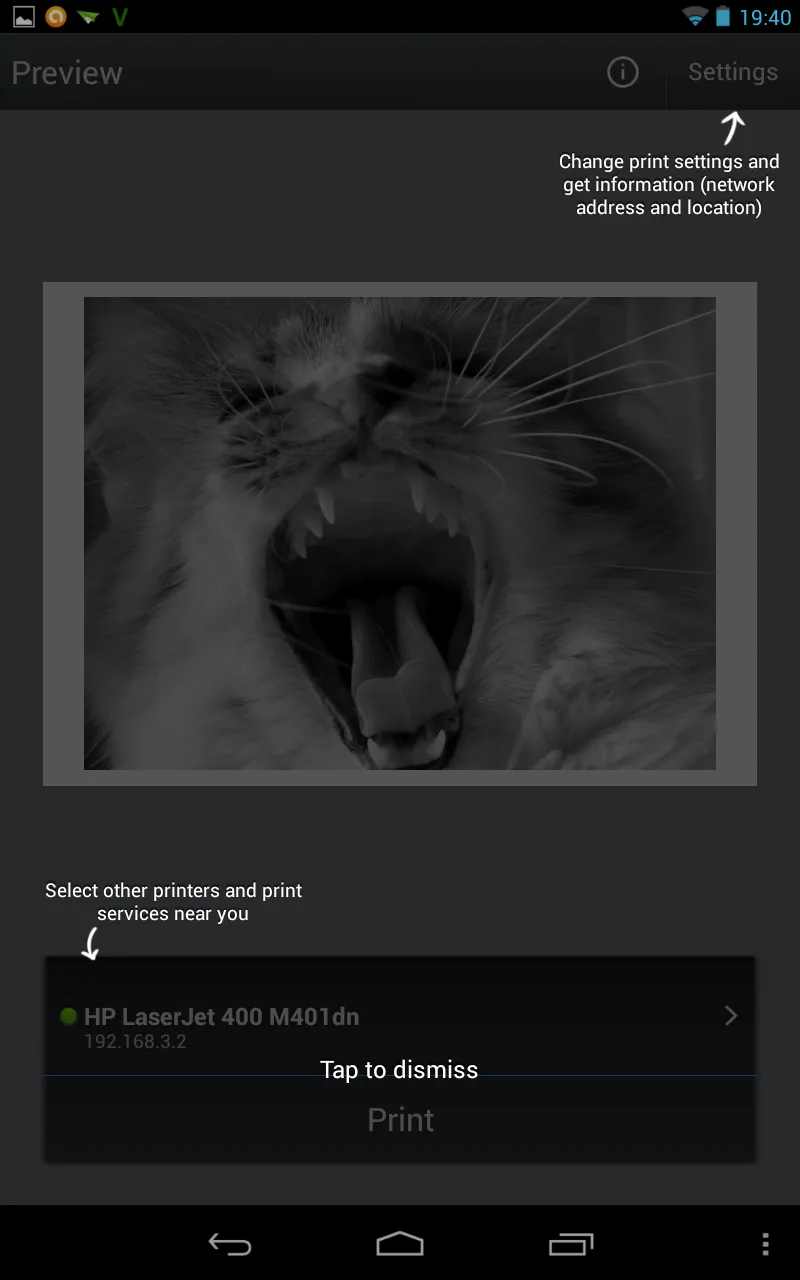 In ấn không dây từ Android ảnh 5
