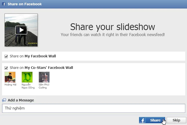 Tạo Slideshow ghi dấu kỉ niệm ảnh 8 Tạo Slideshow ghi dấu kỉ niệm ảnh 8