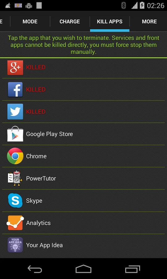 Theo dõi tình trạng pin cho Smartphone ảnh 5