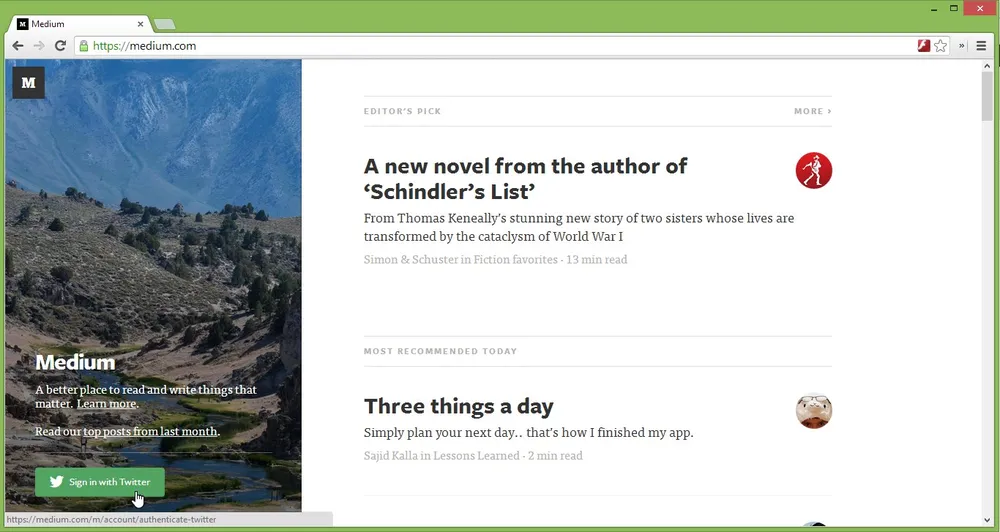 Nền tảng blog mới của Twitter ảnh 1 Nền tảng blog mới của Twitter ảnh 1