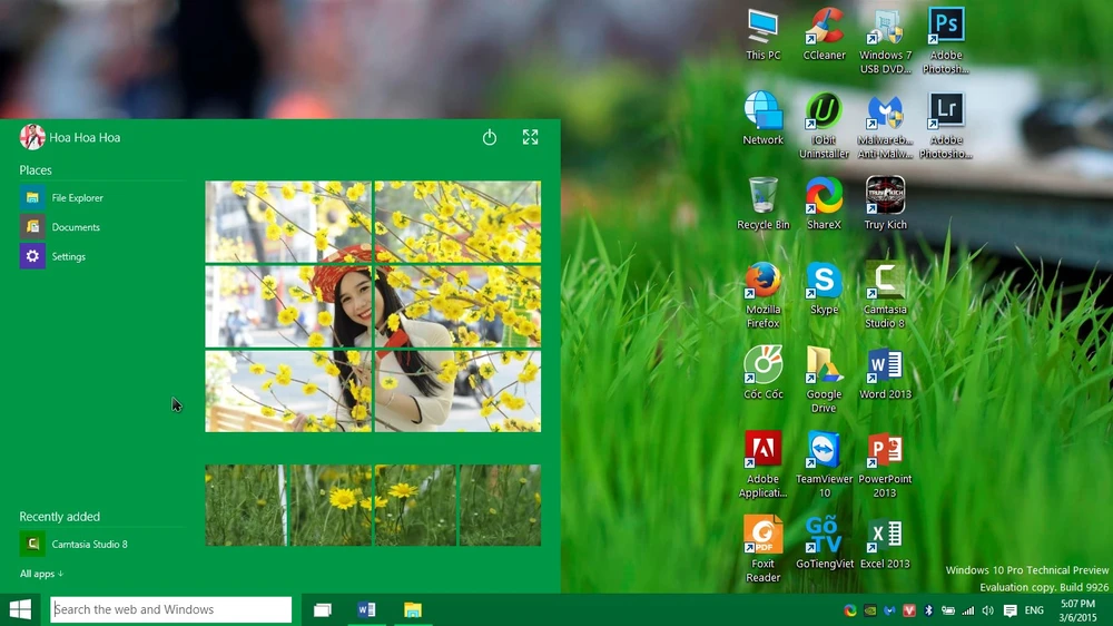 Trang trí Start menu trên Windows 8/8.1/10 ảnh 3
