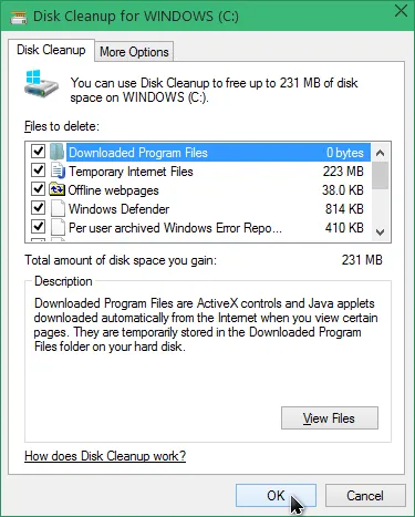 Thủ thuật lấy lại dung lượng cho ổ đĩa ảnh 4