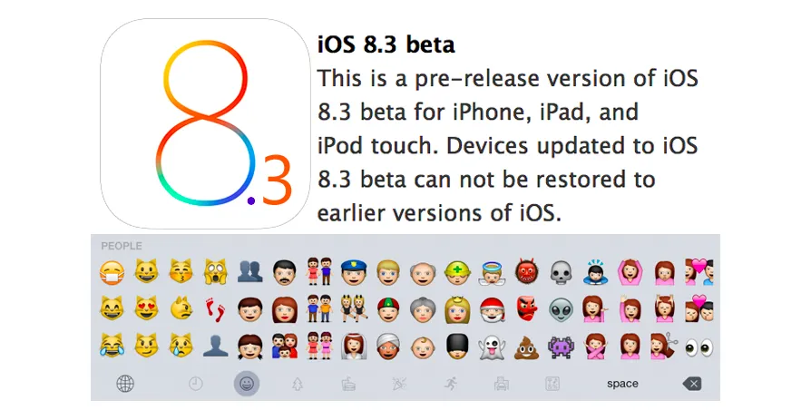 iOS 8.3 có gì mới ảnh 1