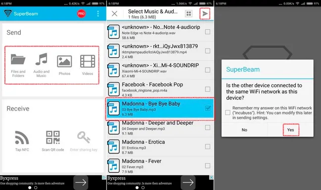 Gửi tập tin dung lượng lớn bằng Wi-Fi Direct ảnh 1 Gửi tập tin dung lượng lớn bằng Wi-Fi Direct ảnh 1