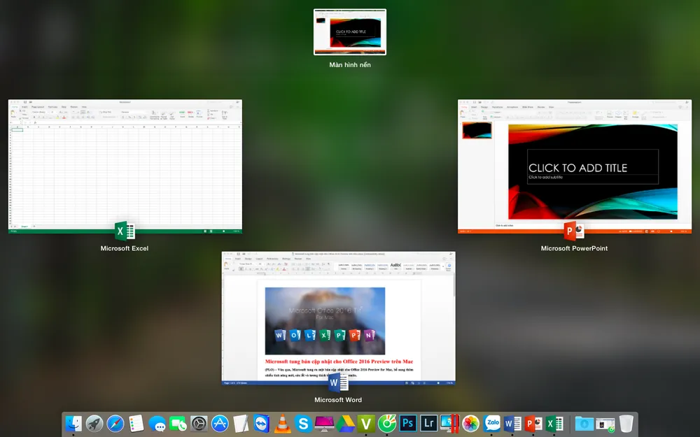 Microsoft tung bản cập nhật cho Office 2016 Preview trên Mac ảnh 1
