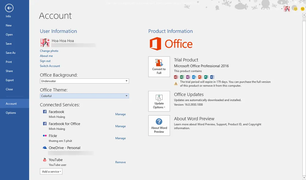Microsoft Office 2016 Preview có gì mới? ảnh 1