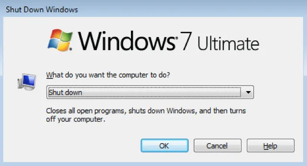 Những cách nhanh nhất để tắt máy tính ảnh 2 Những cách nhanh nhất để tắt máy tính ảnh 2