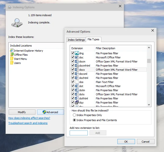 Giúp Windows tìm kiếm cả nội dung bên trong tập tin ảnh 1 Giúp Windows tìm kiếm cả nội dung bên trong tập tin ảnh 1