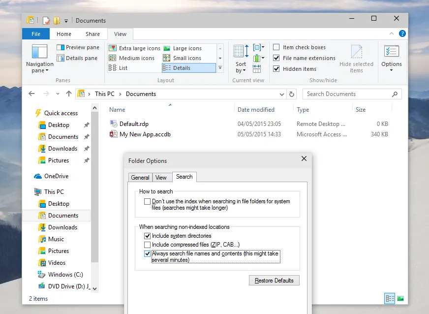 Giúp Windows tìm kiếm cả nội dung bên trong tập tin ảnh 2 Giúp Windows tìm kiếm cả nội dung bên trong tập tin ảnh 2