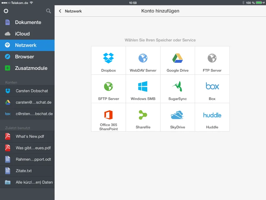 Ứng dụng quản lý đa năng cho iOS ảnh 3 Ứng dụng quản lý đa năng cho iOS ảnh 3