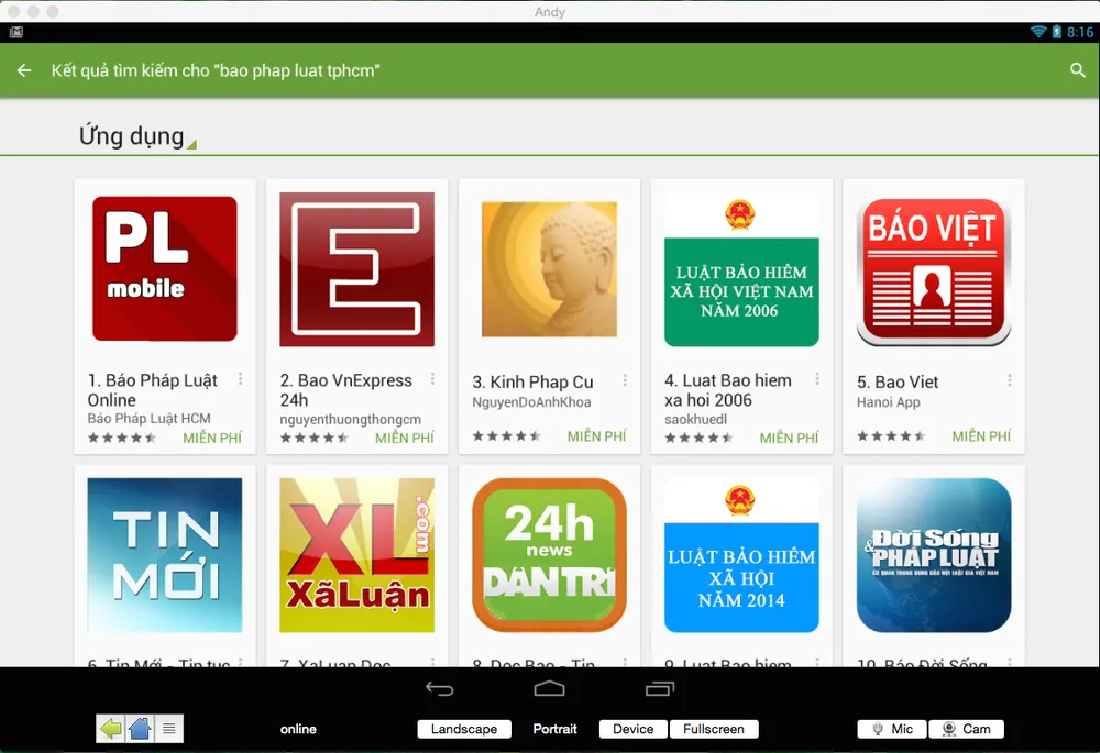 Mở nhanh các ứng dụng Android bằng máy tính ảnh 3