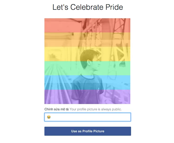 Rộ trào lưu “bảy màu” avatar Facebook ảnh 1 Rộ trào lưu “bảy màu” avatar Facebook ảnh 1