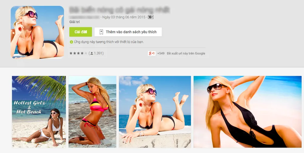 Hiểm họa từ những ứng dụng 'người lớn' ảnh 1 Hiểm họa từ những ứng dụng 'người lớn' ảnh 1