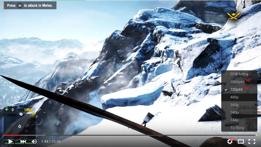 YouTube trên di động đã hỗ trợ xem video 60fps ảnh 1 YouTube trên di động đã hỗ trợ xem video 60fps ảnh 1