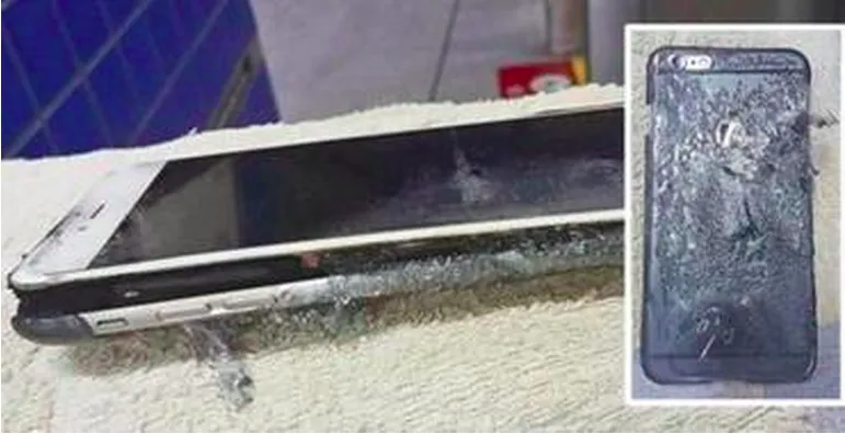 iPhone 6 lại phát nổ trong khi sạc ảnh 1