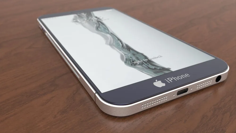 Concept iPhone 8 hai màn hình ảnh 2