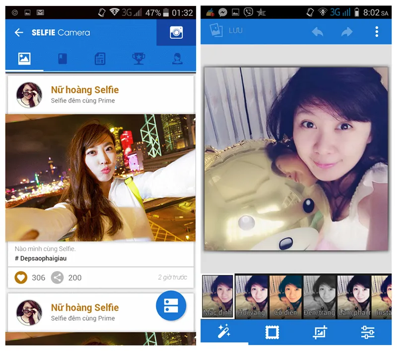 Trải nghiệm ứng dụng “Đẹp sao phải giấu“ ảnh 2