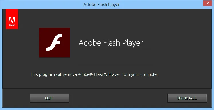 Cách gỡ bỏ Flash Player trên Windows và Mac ảnh 1 Cách gỡ bỏ Flash Player trên Windows và Mac ảnh 1